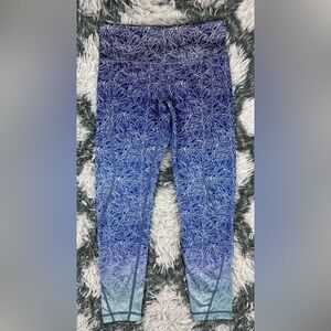 Vineyard Vines Women's Blue Performance Leggings Ombre Size XS